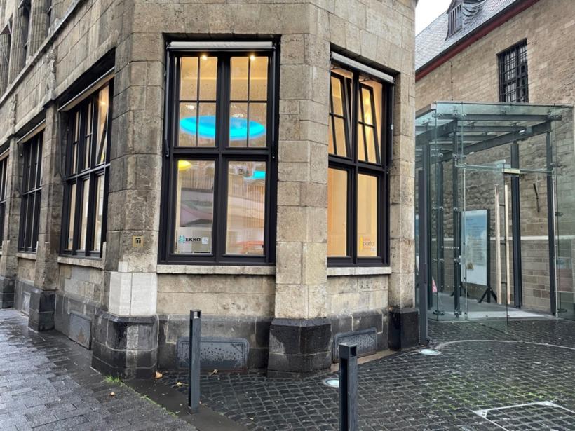 CaritasPortal und das Jugendpastorale Zentrum EKKO teilen sich nun den ehemaligen Münsterladen.